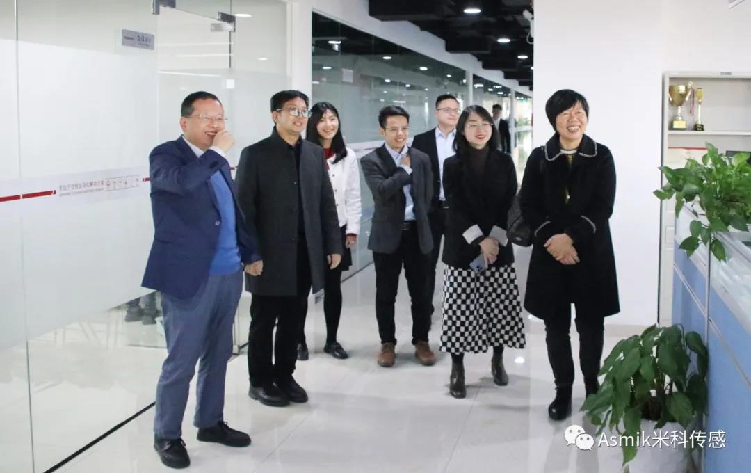 水利水電學(xué)院領(lǐng)導(dǎo)到訪米科，共探校企合作新路徑